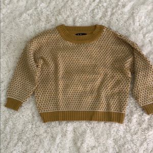 Knit sweater